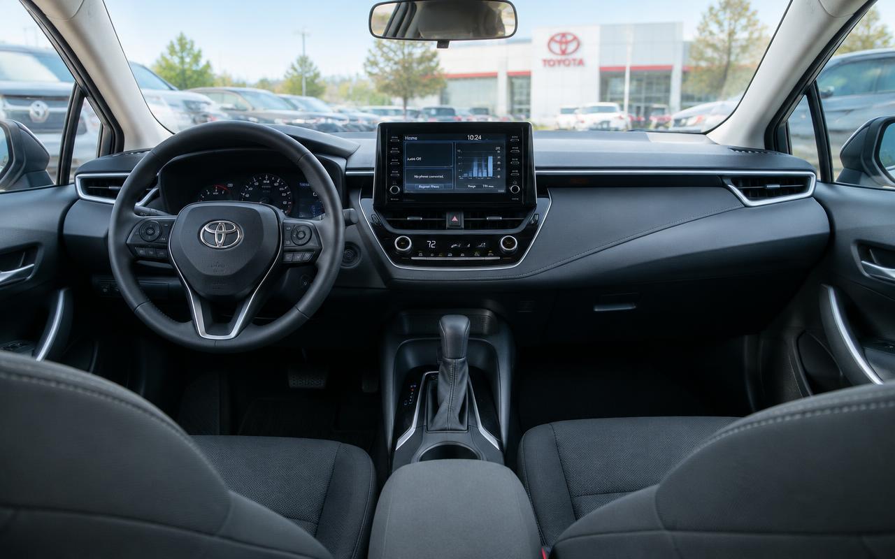 2020 Toyota Corolla interior