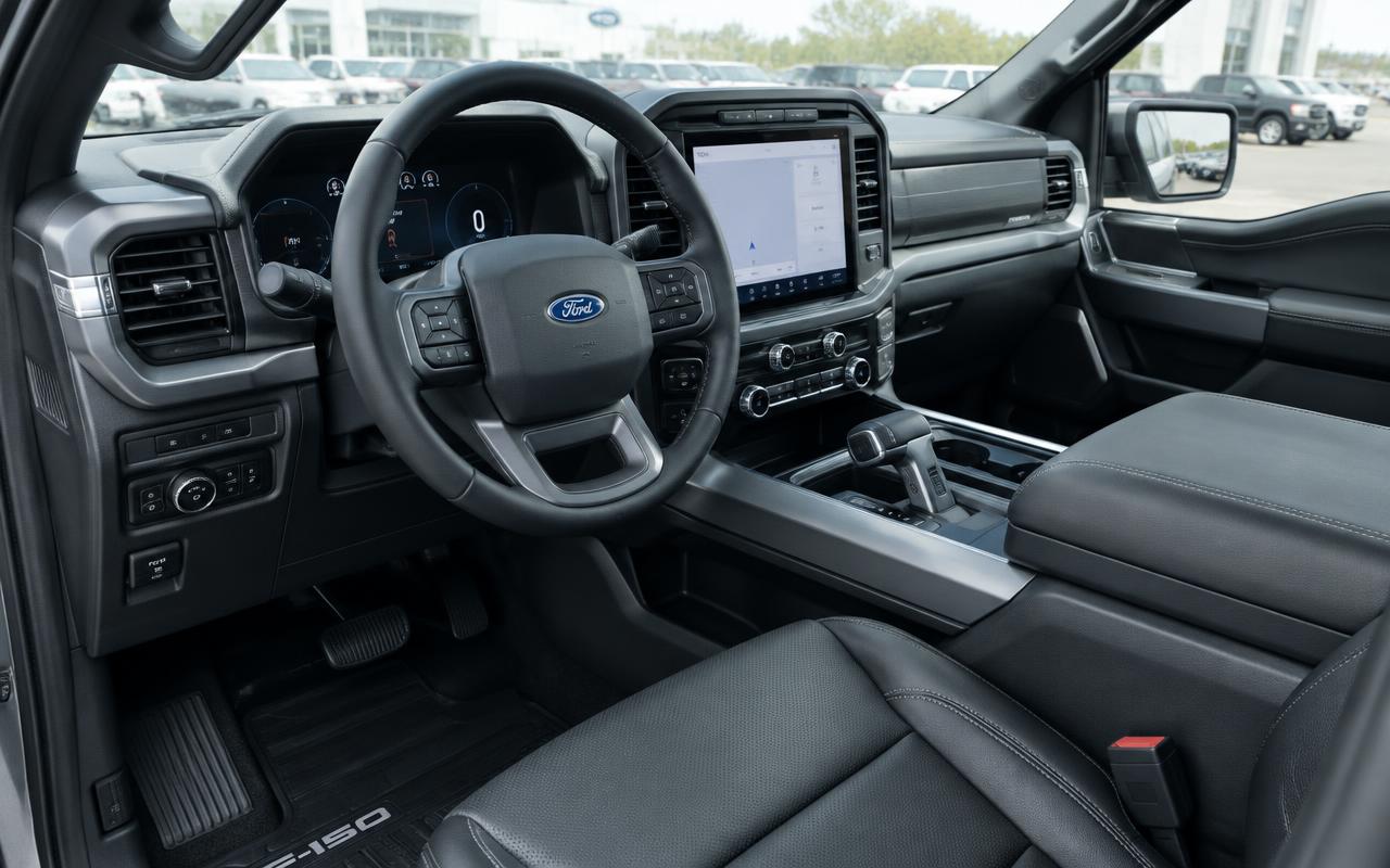 2021 Ford F-150 interior
