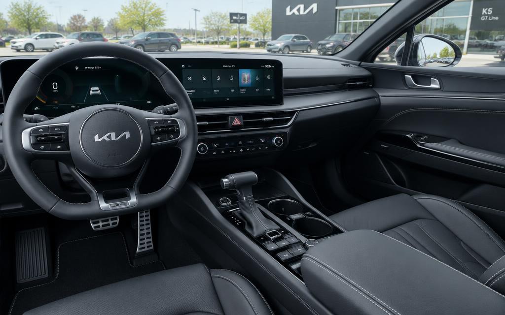 2025 Kia K5 interior